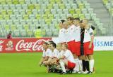 16 Październik 2011; Polska v Ukraina - Międzynarodowy mecz budowniczych infrastrukury do EURO 2012. Na murawie staneły naprzeciw siebie drużyny złożone z przedstawicieli firm budowlanych zaangażowanych w projekty infrastrukturalne związane z EURO 2012. PGE Arena Gdańsk. Fot. Tomasz Żuber / GrFoto.org